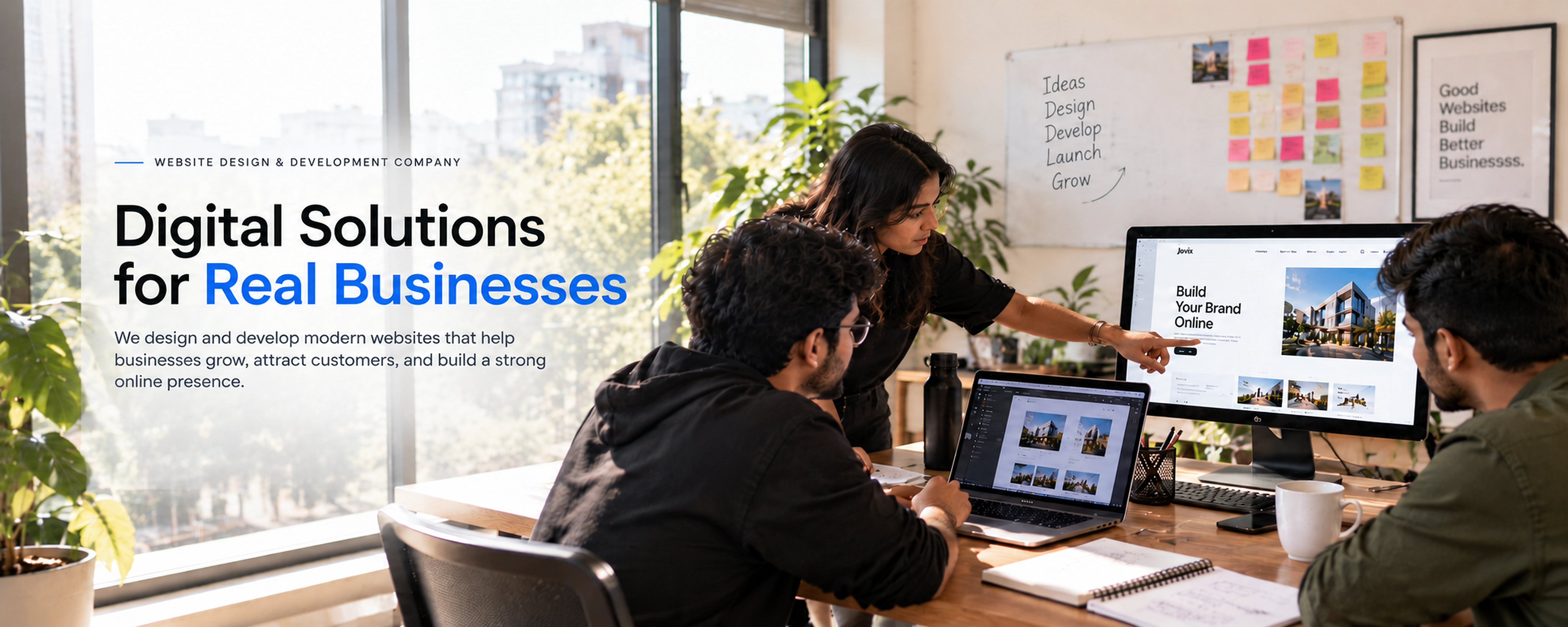Jovix — Digital Solutions for Real Businesses