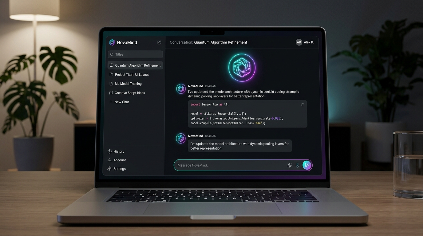 NovaMind AI conversational intelligence platform