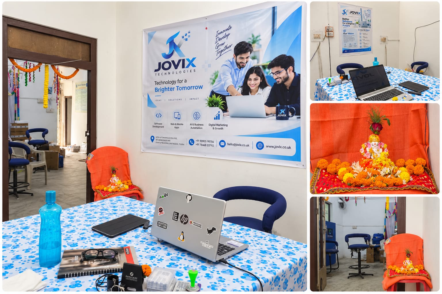 Jovix office at GITA Autonomous College, Bhubaneswar